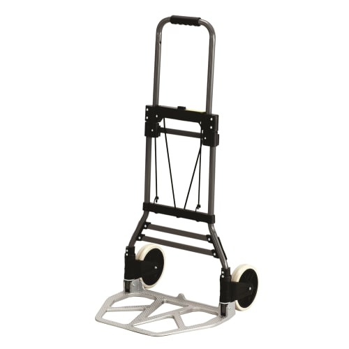 Safco® Stow-Away Collapsible Hand Truck 275 lb Capacity, Aluminum Frame